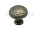 Os punhos e os botões modernos do armário do cogumelo 1 óleo de 1/4 de polegada friccionaram liga de zinco de bronze