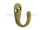 O hardware de bronze lustrado costume da porta ajusta” único gancho da veste 1-13/16