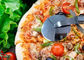 Da roda plástica do cortador da pizza do Kitchenware ferramenta de aço inoxidável 154g da faca da pizza