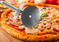Personalize o bolo do cortador da pizza de FDA e a roda padrão do queijo da pizza com impressão do LOGOTIPO