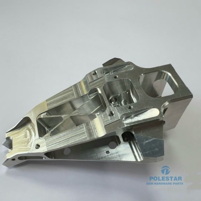 ALU 7075 RC Automóveis Camiões Peças interiores Serviço de usinagem CNC Prata Preto Anodizado
