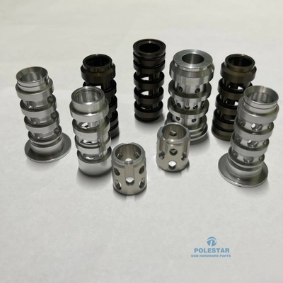 Componentes de controlo de fluidos de válvulas hidráulicas de aço de máquinas CNC 40Cr 42CrMo 20CrMnTi SUJ2